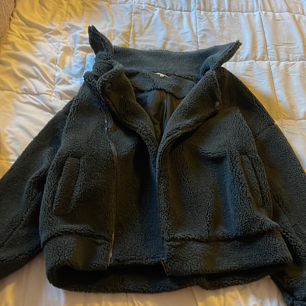 Fuzzy jacket